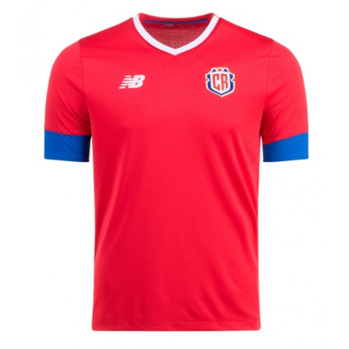 Pánský Fotbalový dres Kostarika MS 2022 Domácí Krátký Rukáv
